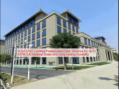SGS/CE/ISO chứng nhận cấu trúc thép tiền chế cho chất lượng vật liệu Q235 ASTM G30 và độ bền lâu dài